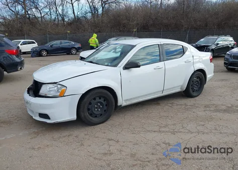 2012 Dodge Avenger Se z USA, uszkodzony, nr VIN 1C3CDZAB4CN177412
